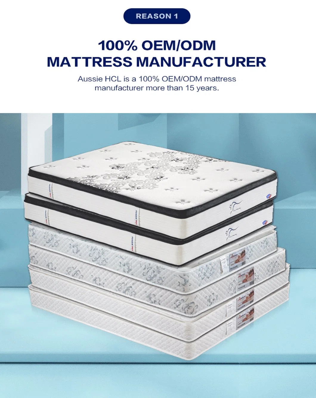 Gel Memory Foam Mattress Topper Quality Sleep Well Pad King Queen in a Box Latex Mattress in a Box