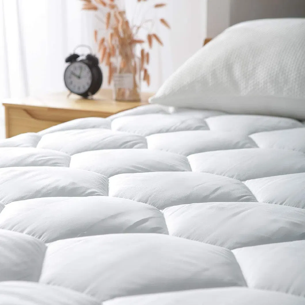 National Hotel Cotton Mattress Topper Quilted Mattress Topper Pillow Polyester Mattress Pad